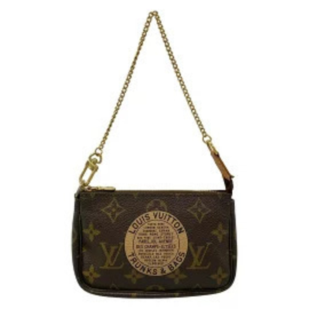 LOUIS VUITTON Pochette Accessoires Handbag Monogram